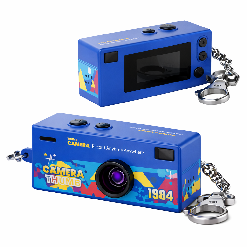 RetroSnapz™- Mini Thumb Camera Keychain