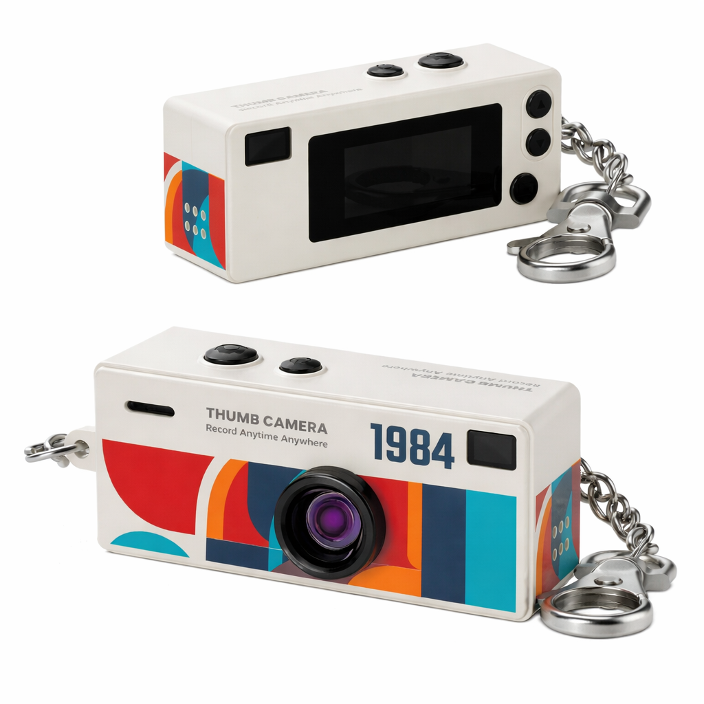 RetroSnapz™- Mini Thumb Camera Keychain