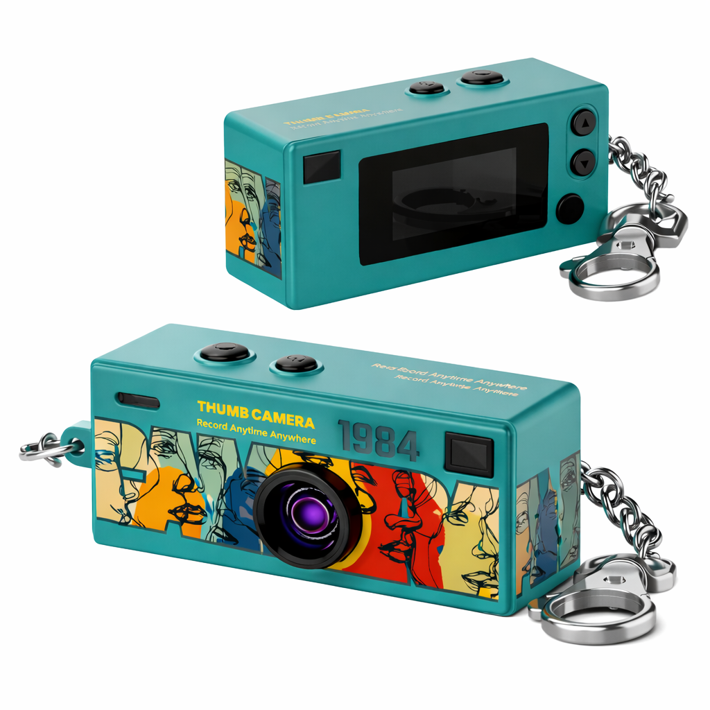 RetroSnapz™- Mini Thumb Camera Keychain