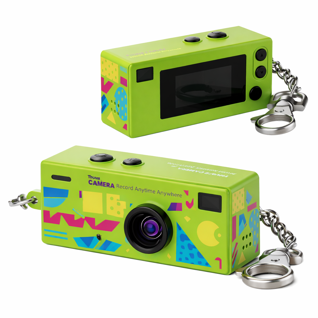 RetroSnapz™- Mini Thumb Camera Keychain