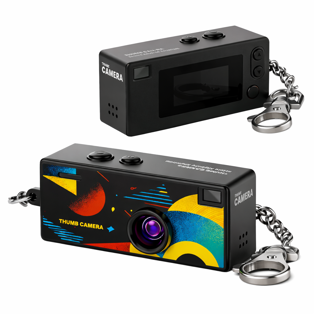 RetroSnapz™- Mini Thumb Camera Keychain